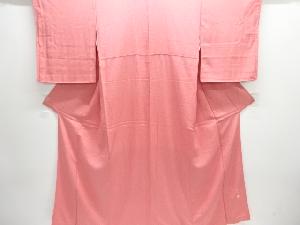 作家物　雲に鳥模様江戸小紋着物